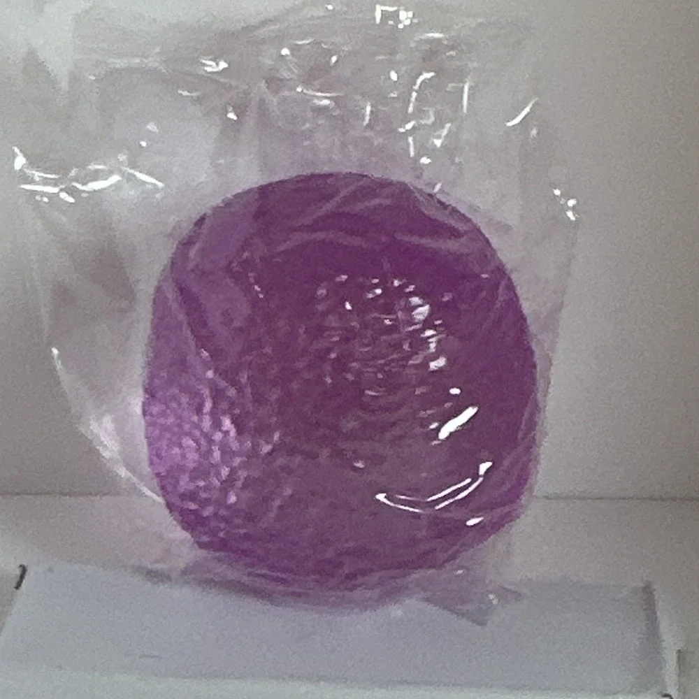 Jelly Drop Purple Squishy Squeeze Toy, Tactile Fidget, Ages 3+
